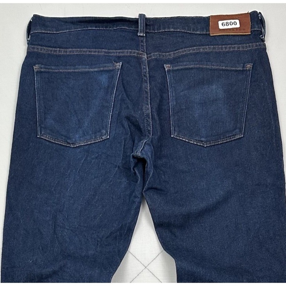 Mott & Bow Slim Fit Jeans Mens 31x32 Dark Wash Blue Stretch Denim